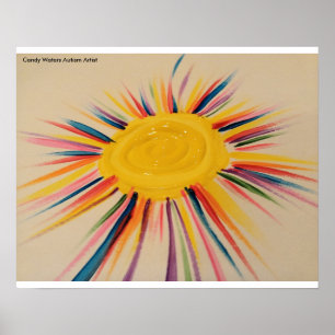 Poster La sucrerie arrose l'artiste d'autisme