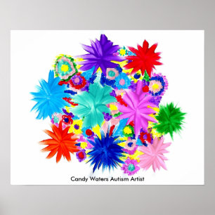 Poster La sucrerie arrose l'artiste d'autisme