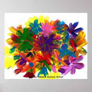 Poster La sucrerie arrose l'artiste d'autisme