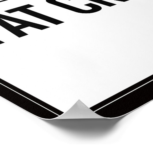 Poster La sueur n'est que du gras qui pleure (Coin)