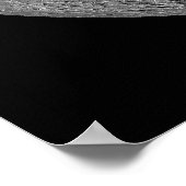 Poster La surface du côté lointain de la Lune terrestre (Coin)