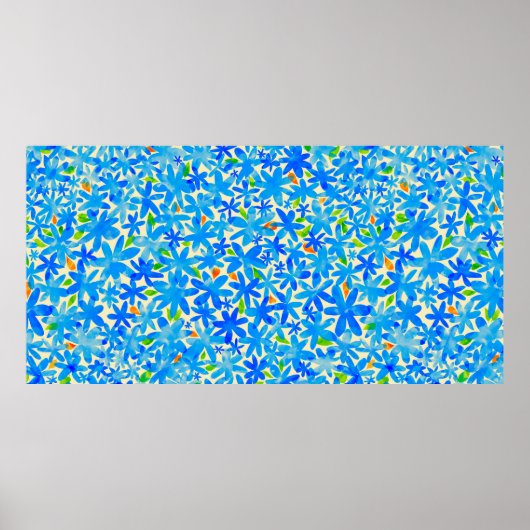 Poster La surface est recouverte de nombreuses petites fl (Devant)