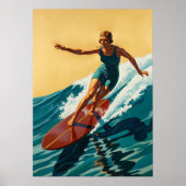 Poster LA SURFEUSE (Le Surfer) (Devant)