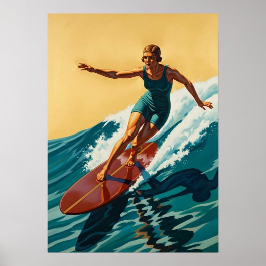 Poster LA SURFEUSE (Le Surfer) (Devant)
