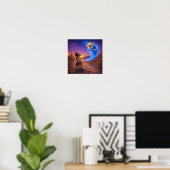 Poster "La surprise d'Aladdin" (Bureau à domicile)
