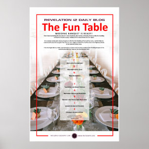 Poster La Table Amusante