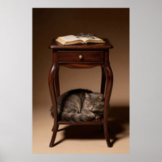 Poster La table de nuit