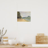 Poster La Tamise avec Hampton Church, 1874 (Cuisine)