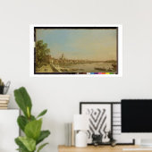 Poster La Tamise depuis la terrasse de Somerset House Loo (Bureau à domicile)