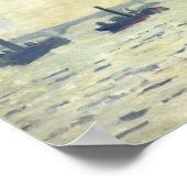 Poster La Tamise en contrebas de Westminster - Claude Mon (Coin)