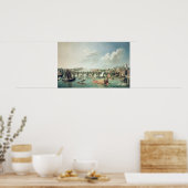 Poster La Tamise en contrebas du pont de Westminster (Cuisine)