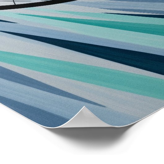 Poster LA TANGENTE VIVE (Le Tangent aiguisé) Cool et Rega (Coin)