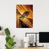 Poster LA TANGENTE VIVE (Le Tangent Sharp) Chaleureux et (Bureau à domicile)