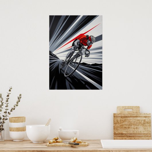 Poster LA TANGENTE VIVE (The Sharp Tangent) Bold and Dram (Cuisine)