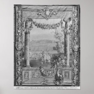 Poster La tapisserie des Mois ou des Résidences Royales