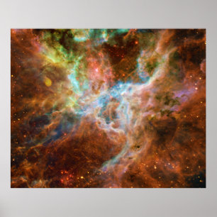 Poster La Tarantula Nebula 30 Doradus NGC 2070