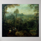 Poster La tarte sur la potence, 1568 (Devant)