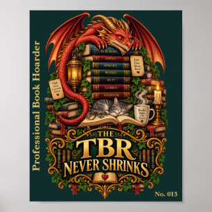 Poster La TBR ne diminue jamais Société du Dragon de Li