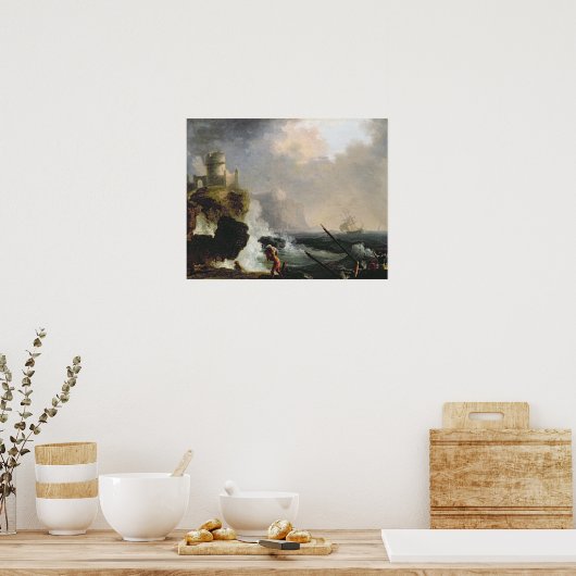 Poster La tempête (Cuisine)