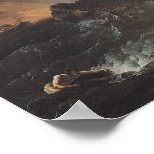 Poster La tempête (Coin)