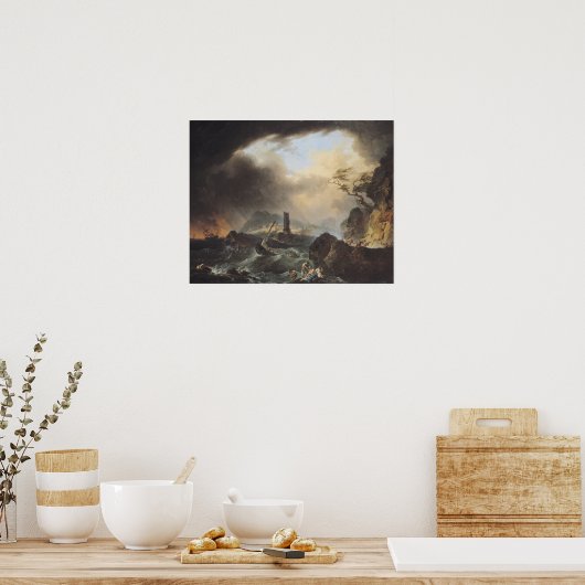 Poster La tempête (Cuisine)