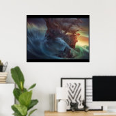 Poster la tempête (Bureau à domicile)