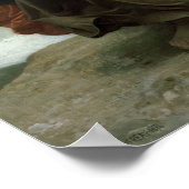 Poster La tempête (L'Orage) par Bouguereau (Coin)