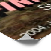 POSTER LA TEMPÊTE ROSE (Coin)