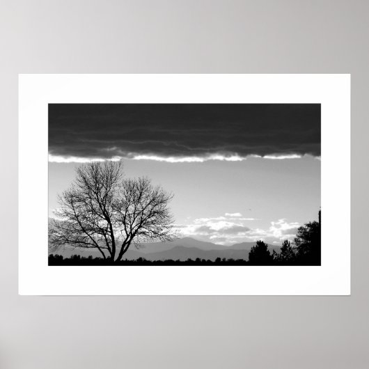 Poster La tempête s'installe (Devant)