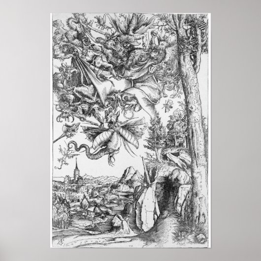 Poster La tentation de Saint-Antoine, 1506 (Devant)