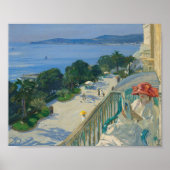 Poster La Terrasse, Casquette d’Ail | Sir John Lavery (Devant)