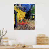 Poster la terrasse du café sur place...Vincent van Gogh (Cuisine)