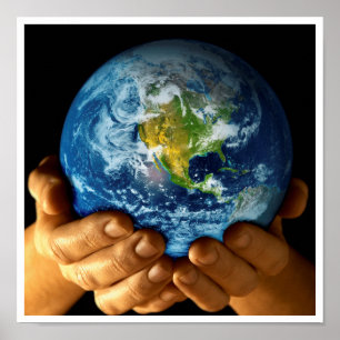 Poster la terre