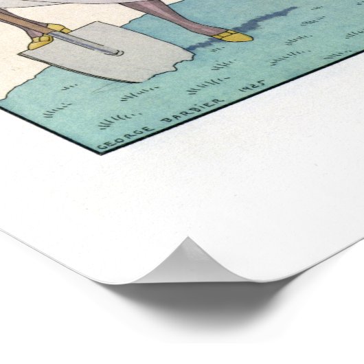 Poster La Terre, 1925 (litho couleur) (Coin)