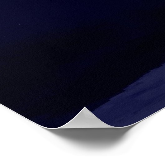 Poster La Terre à la nuit (Coin)