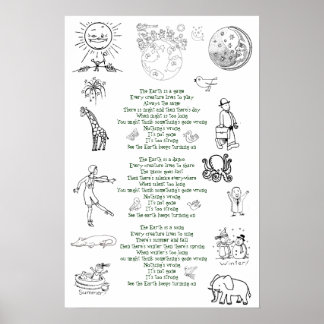 Poster La Terre Continue à Tourner