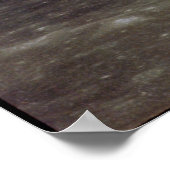 Poster La Terre dans l'espace de la Lune (Coin)