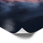 Poster La Terre dans un cerceau de basket. (Coin)