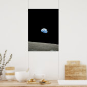 Poster la terre de l'univers lune (Cuisine)