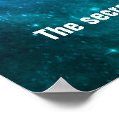 Poster La Terre Des Possibilités Spatiales Citation De Su (Coin)