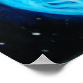 Poster La Terre et une galaxie (Coin)