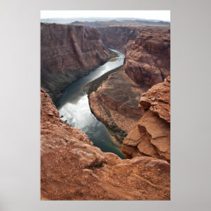 Poster La terre et verticale de temps