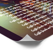 Poster La Terre M'Enseigner La Prière Femme Indigène (Coin)