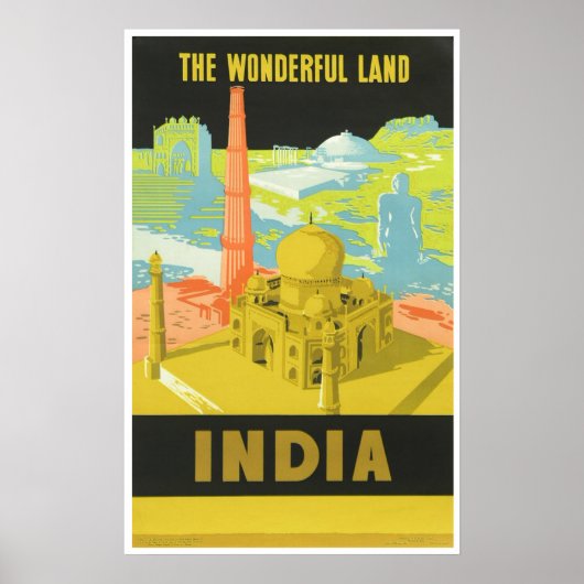 Poster La Terre Merveilleuse : Inde (Devant)