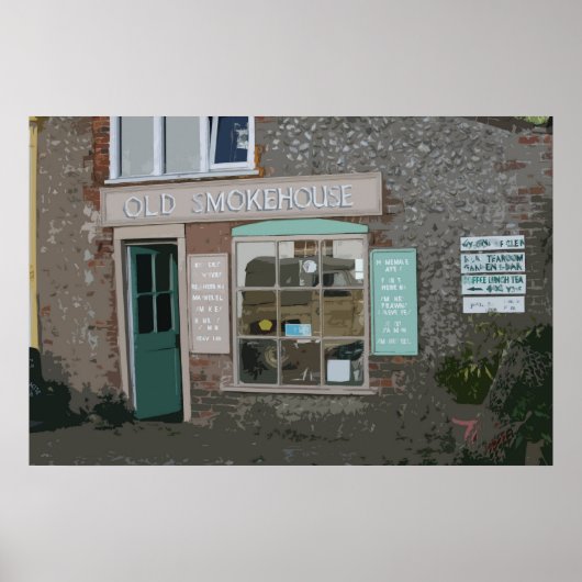 POSTER LA TERRE ROVER & SMOKEHOUSE (Devant)