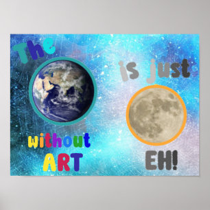 Poster La Terre sans Art,