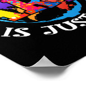 Poster La Terre sans art est juste EH (Coin)