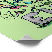 Poster La terre sans art est juste EH "Enseignant d'Art"  (Coin)