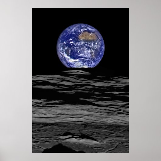 Poster La Terre se lève de la Lune (Devant)