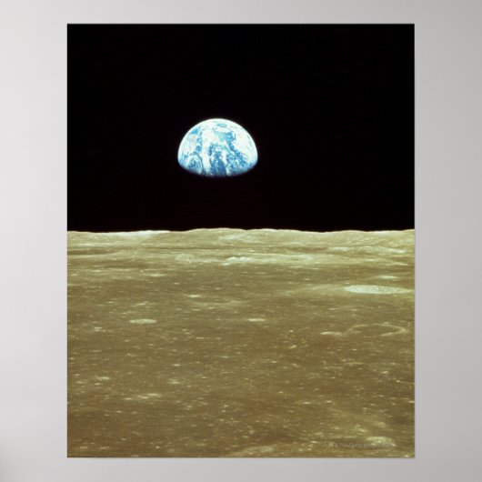 Poster La Terre se lève sur la Lune (Devant)